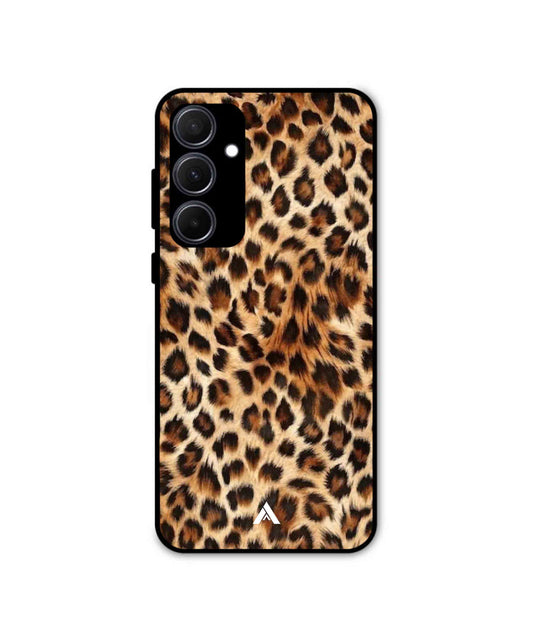Skin Pattern 04 Cheetah Casora 01 Metal Back Cover Phone Case