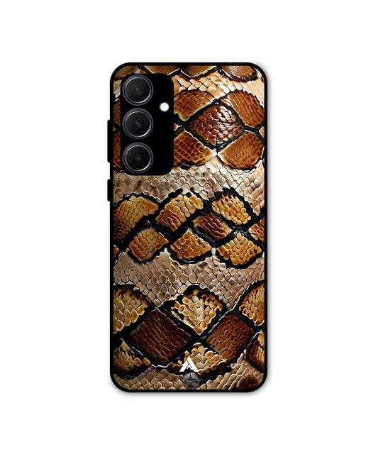 Skin Pattern 05 Snake Casora 01 Metal Back Cover Phone Case