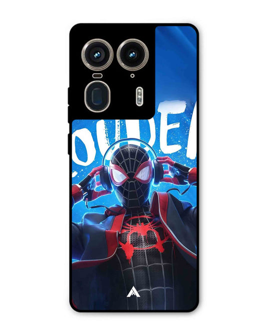 Spider-Verse Metal Back Cover Phone Case for Moto Edge 50 Ultra