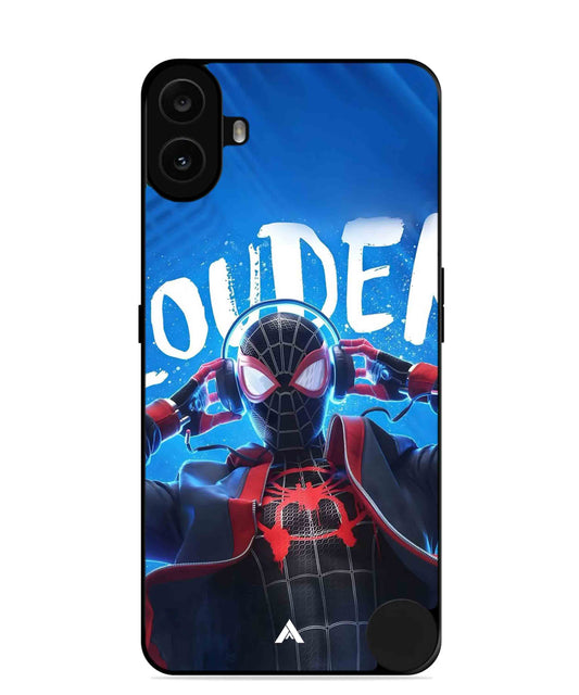 Spider-Verse Metal Back Cover Phone Case for Nothing CMF Phone 1