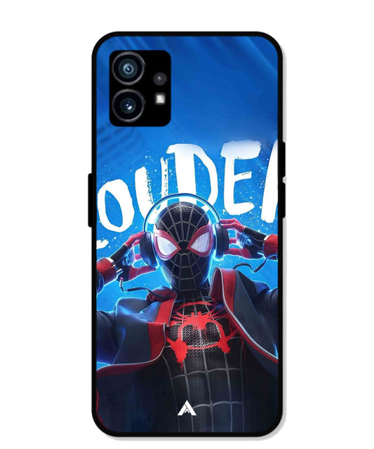 Spider-Verse Metal Back Cover Phone Case for Nothing Phone 1