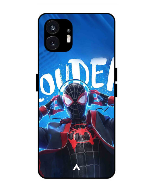 Spider-Verse Metal Back Cover Phone Case for Nothing Phone 2a Plus