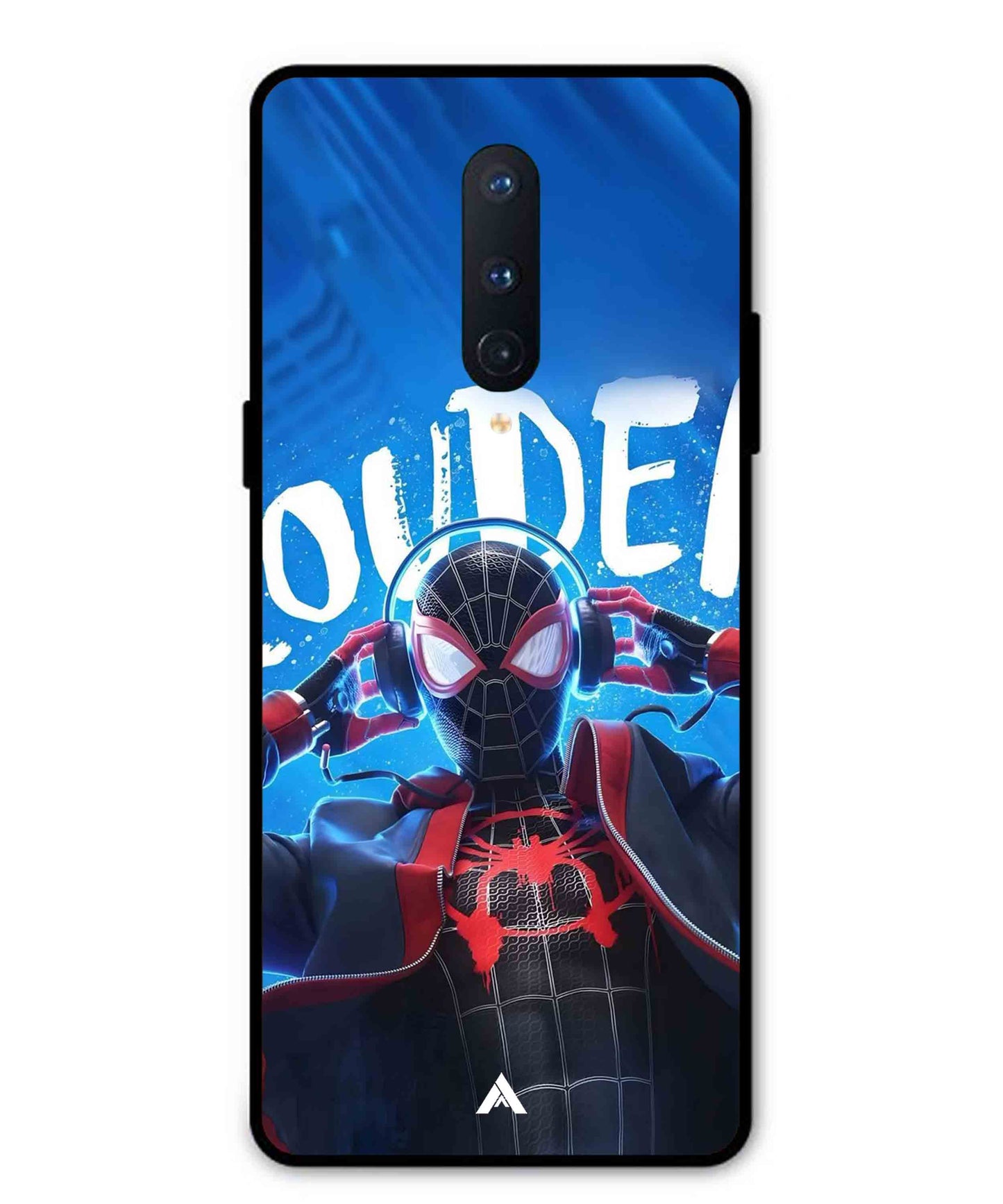 Spider-Verse Metal Back Cover Phone Case for Oneplus 8