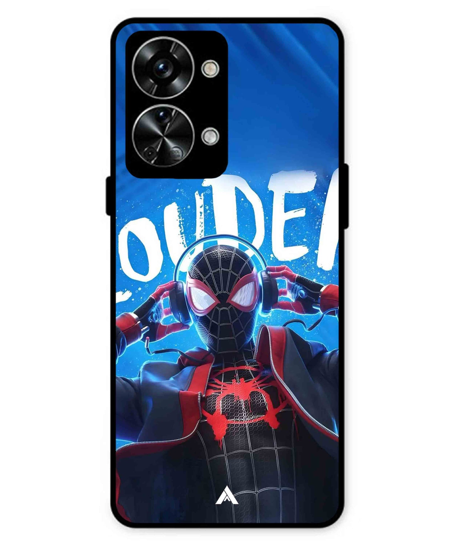 Spider-Verse Metal Back Cover Phone Case for Oneplus Nord 2T
