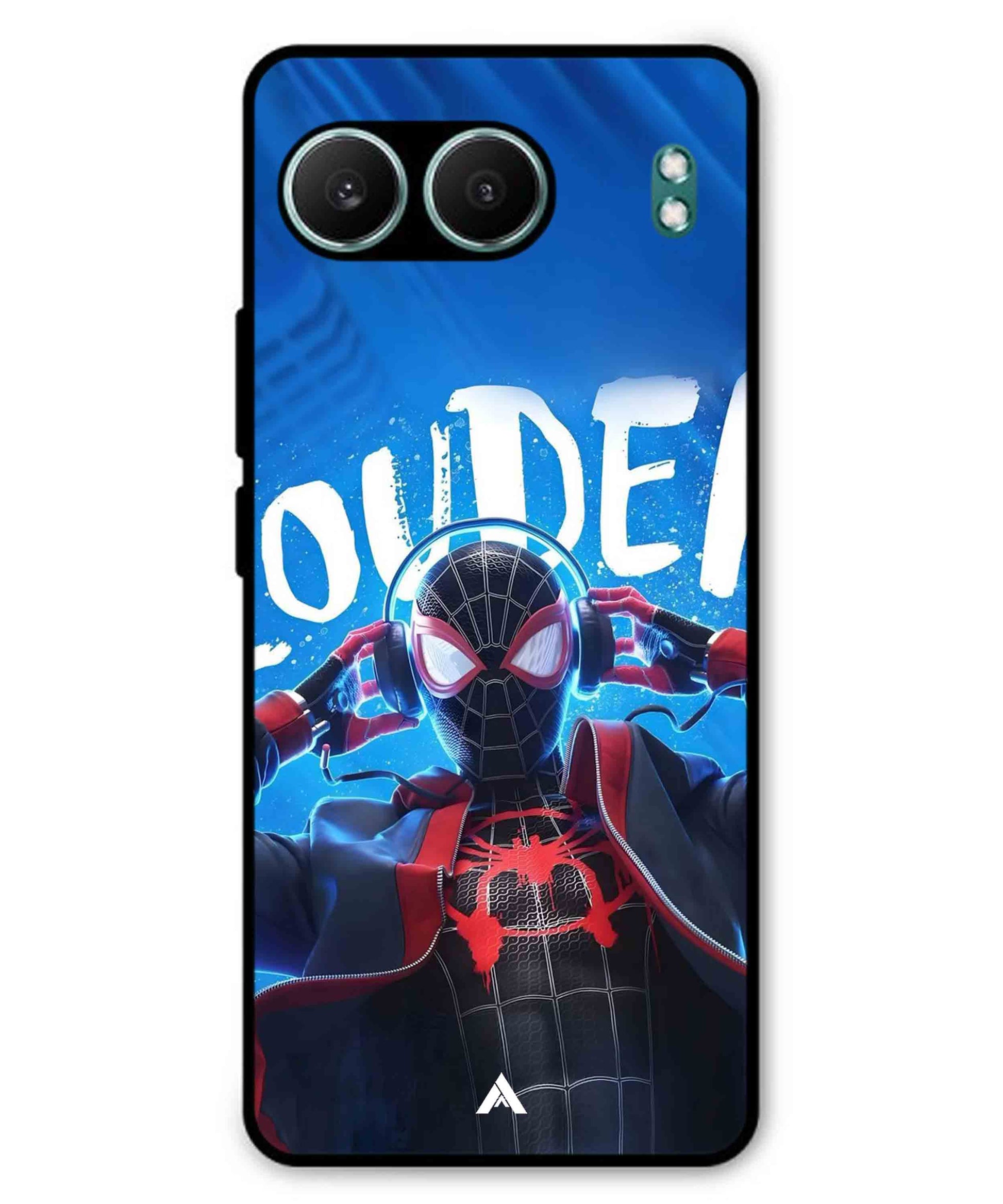Spider-Verse Metal Back Cover Phone Case for Oneplus Nord 4