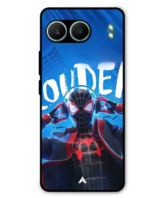 Spider-Verse Metal Back Cover Phone Case for Oneplus Nord 4