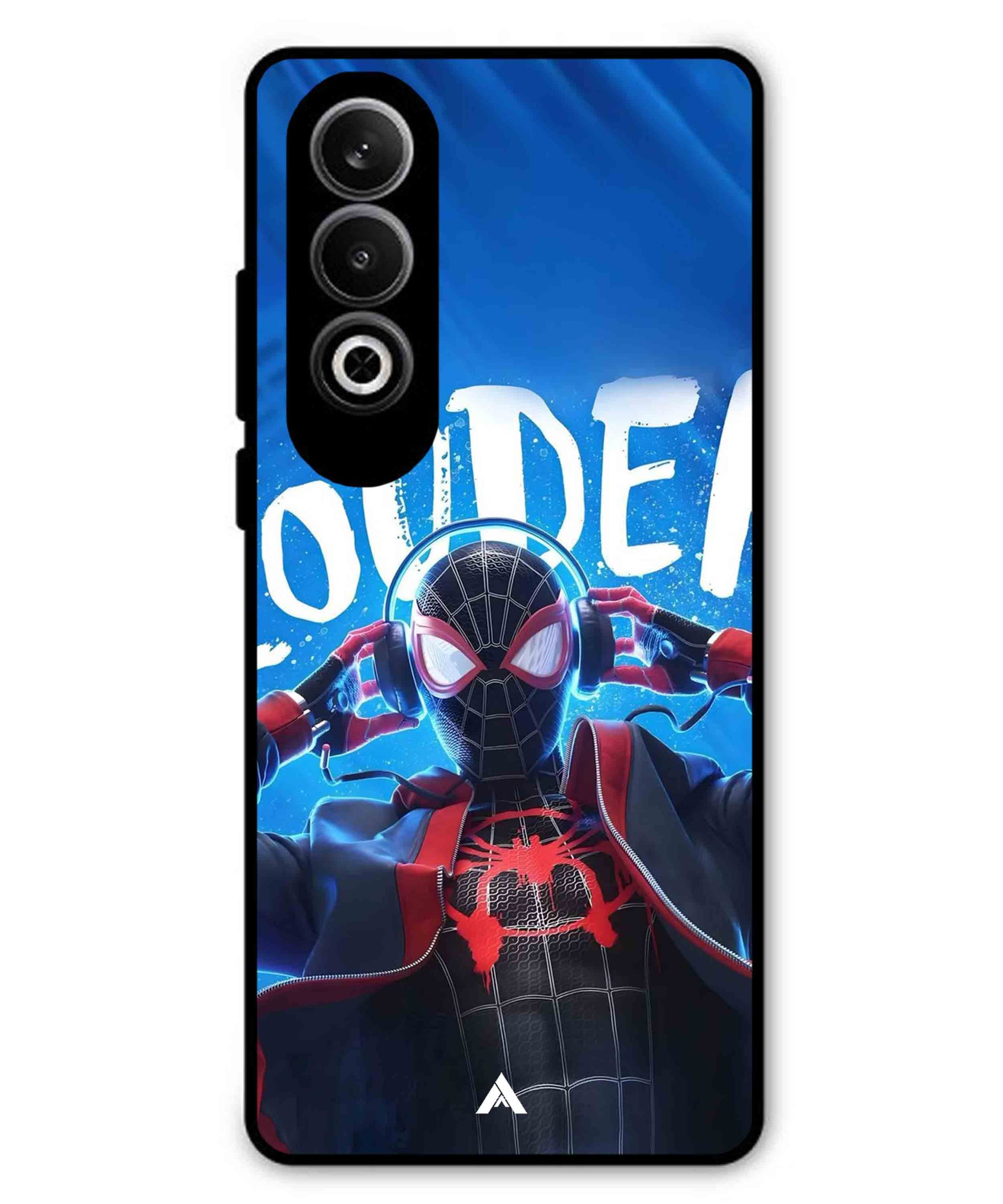 Spider-Verse Metal Back Cover Phone Case for Oneplus Nord CE 4