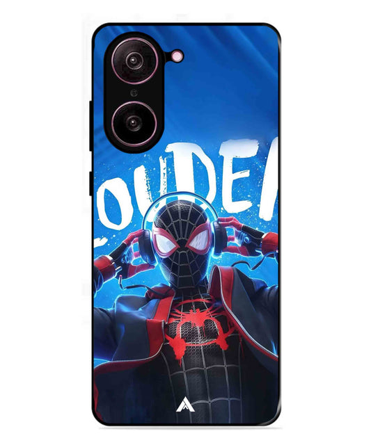 Spider-Verse Metal Back Cover Phone Case for Oneplus Nord CE 5