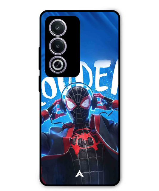 Spider-Verse Metal Back Cover Phone Case for Oppo A3 Pro