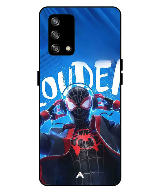 Spider-Verse Metal Back Cover Phone Case for Oppo A93