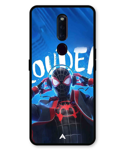 Spider-Verse Metal Back Cover Phone Case for Oppo F11 Pro