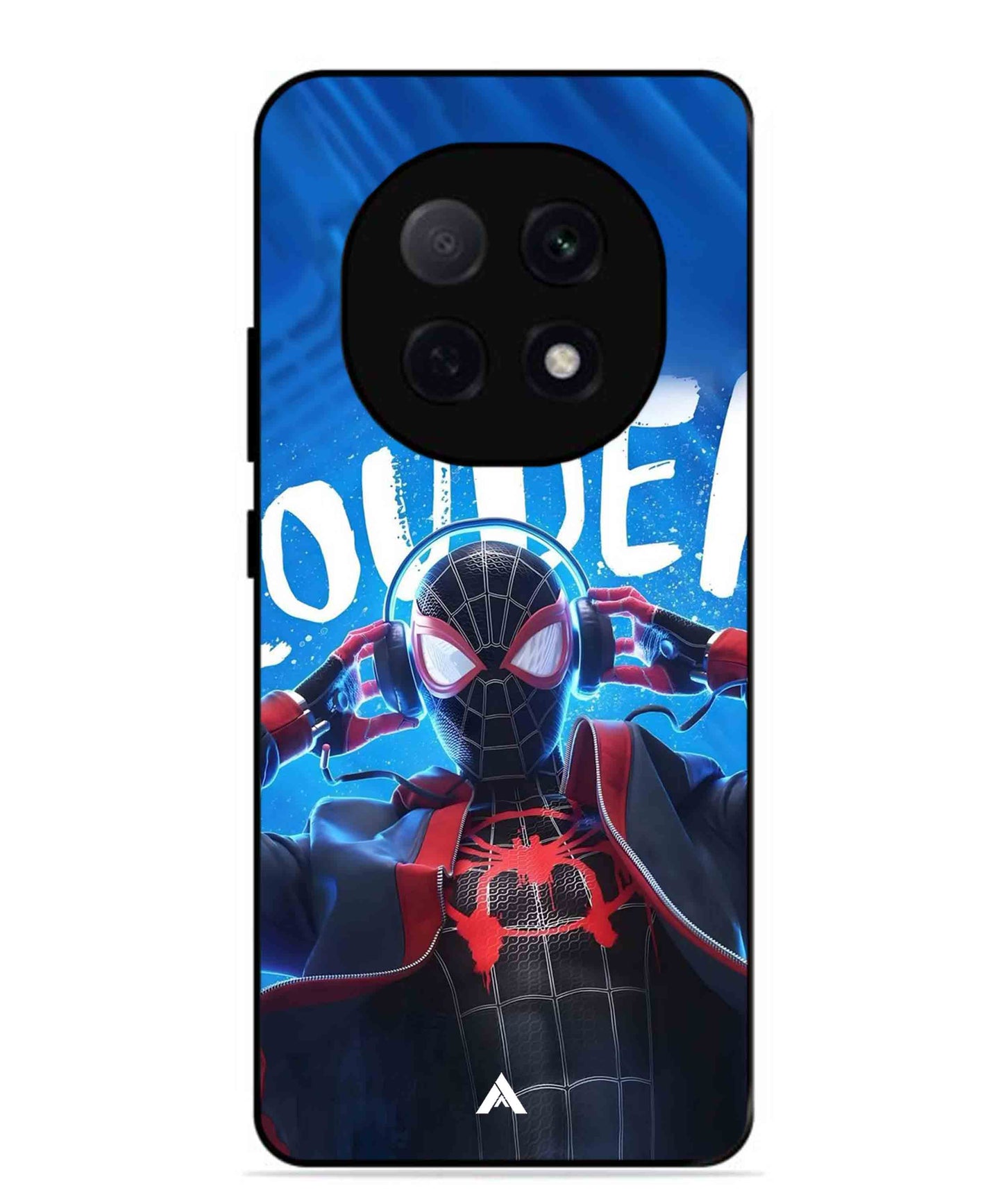 Spider-Verse Metal Back Cover Phone Case for Oppo F29 Pro