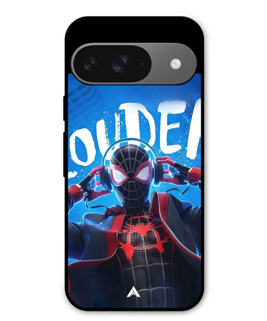 Spider-Verse Metal Back Cover Phone Case for Pixel 9