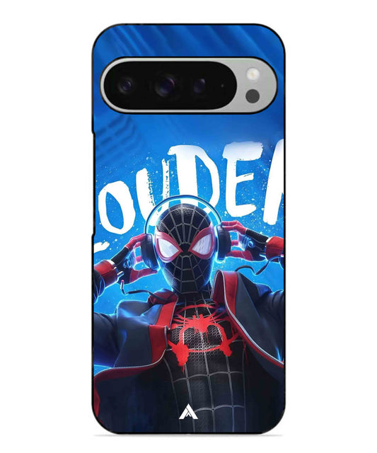 Spider-Verse Metal Back Cover Phone Case for Pixel 9 Pro XL