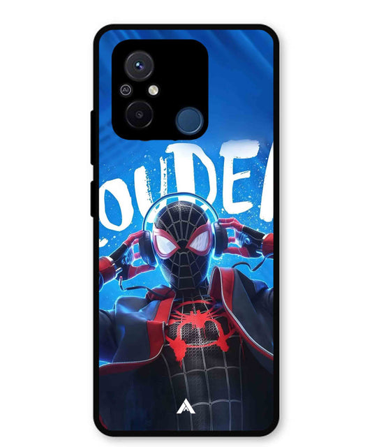 Spider-Verse Metal Back Cover Phone Case for Poco C55