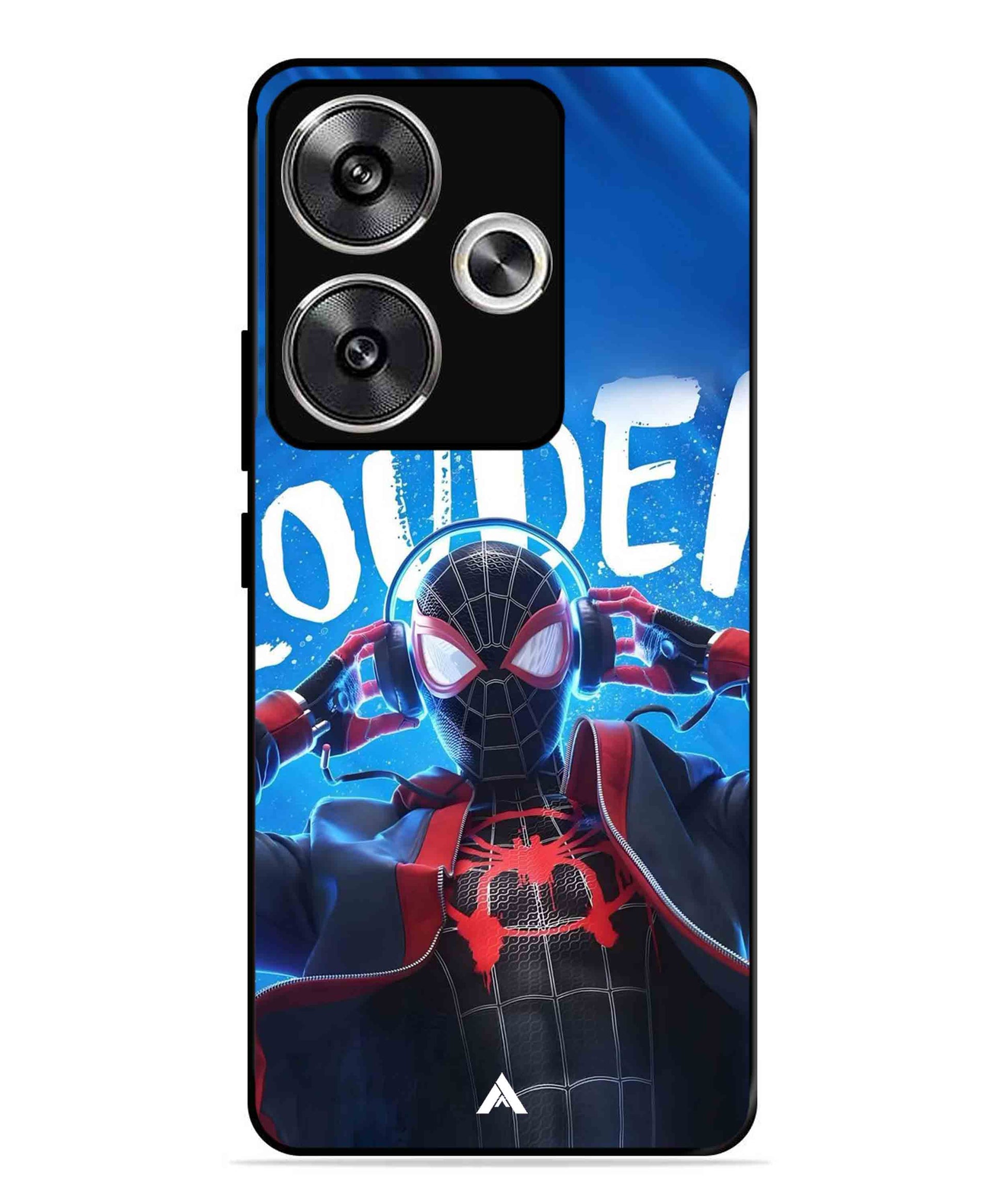 Spider-Verse Metal Back Cover Phone Case for Poco F6