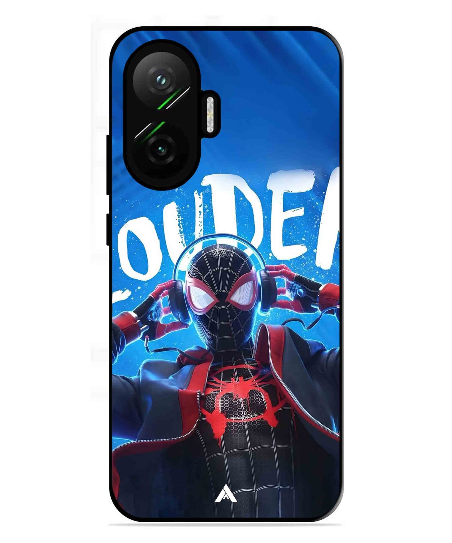 Spider-Verse Metal Back Cover Phone Case for Poco F7
