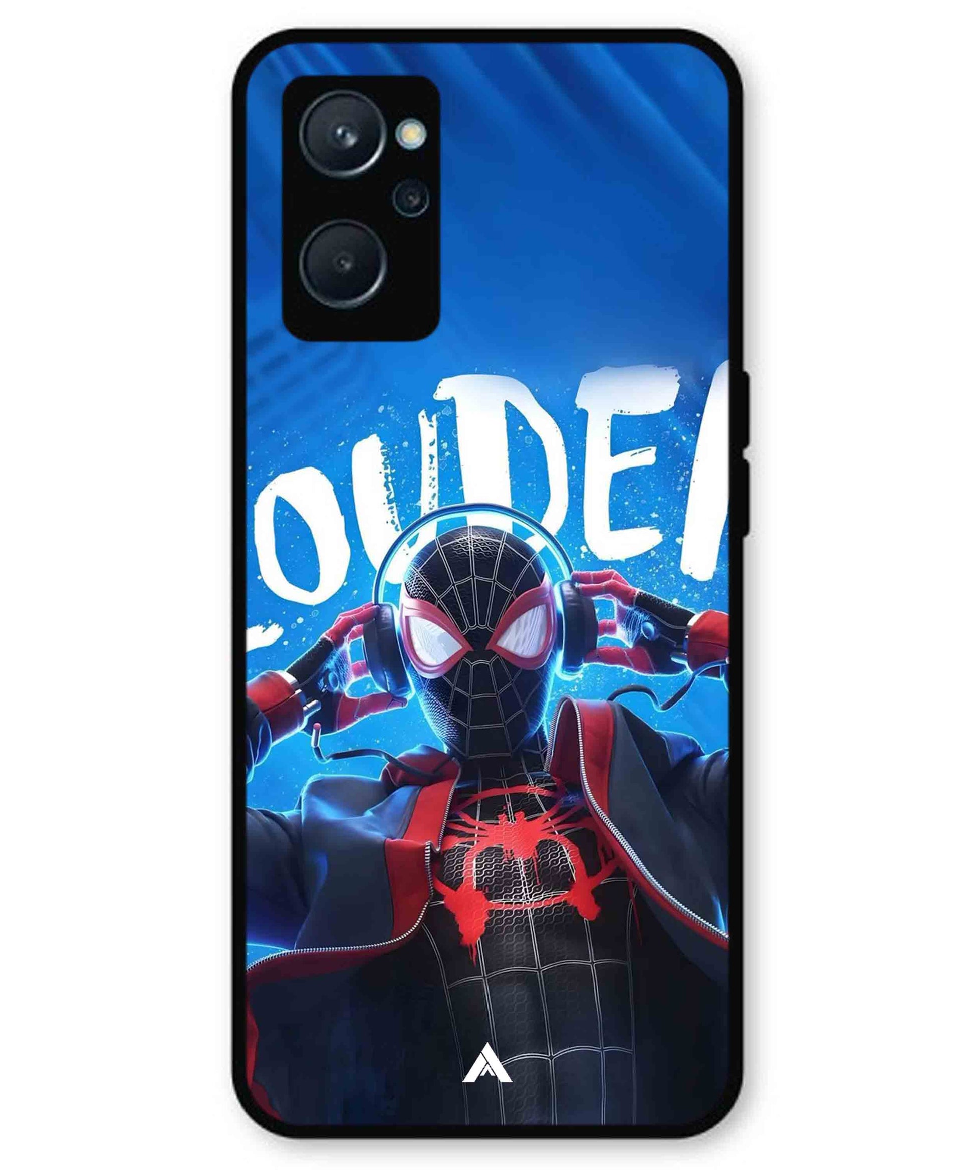 Spider-Verse Metal Back Cover Phone Case for Realme 10