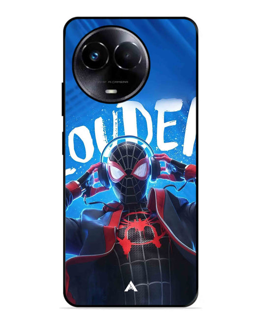 Spider-Verse Metal Back Cover Phone Case for Realme 11 5G