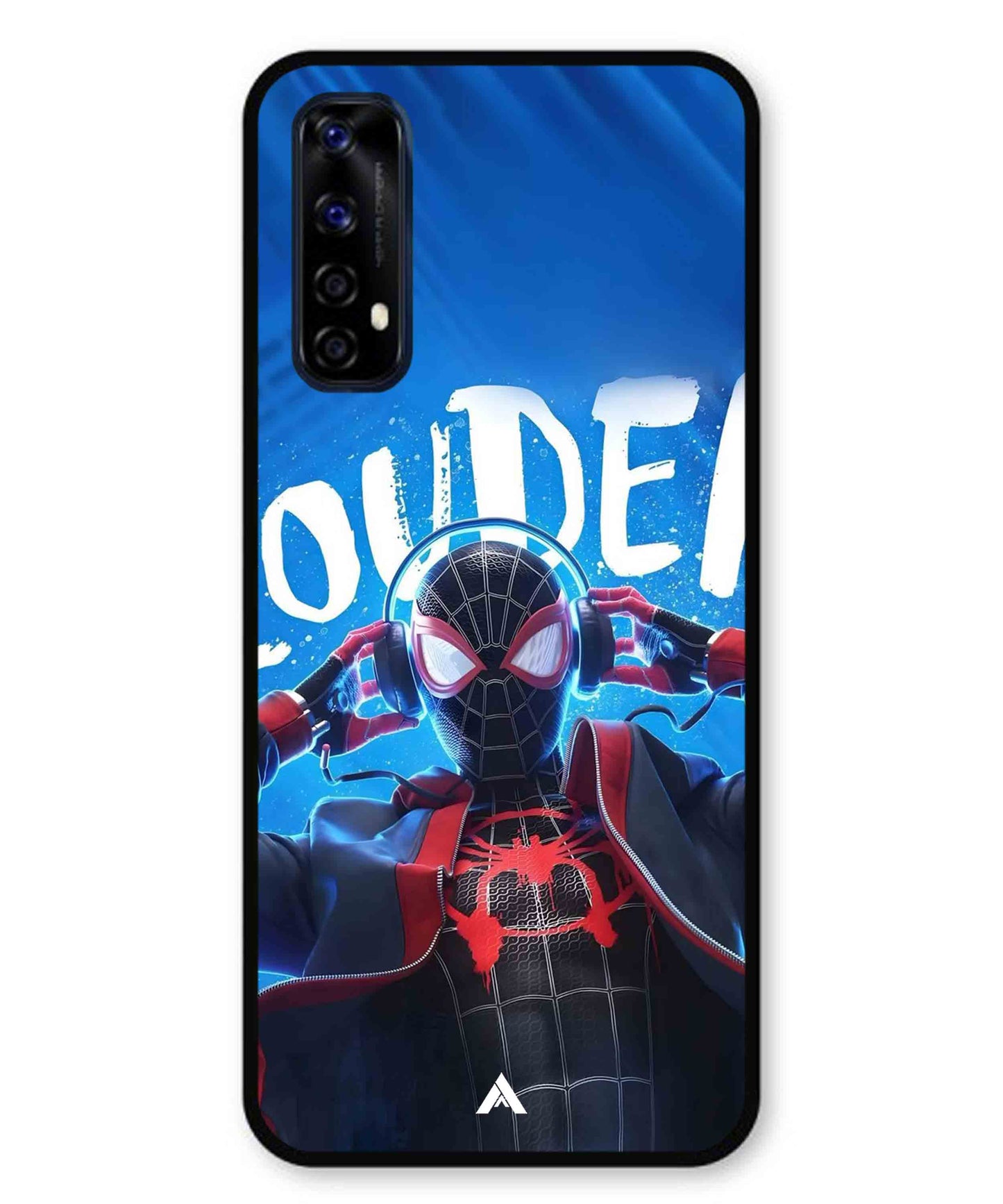 Spider-Verse Metal Back Cover Phone Case for Realme 7