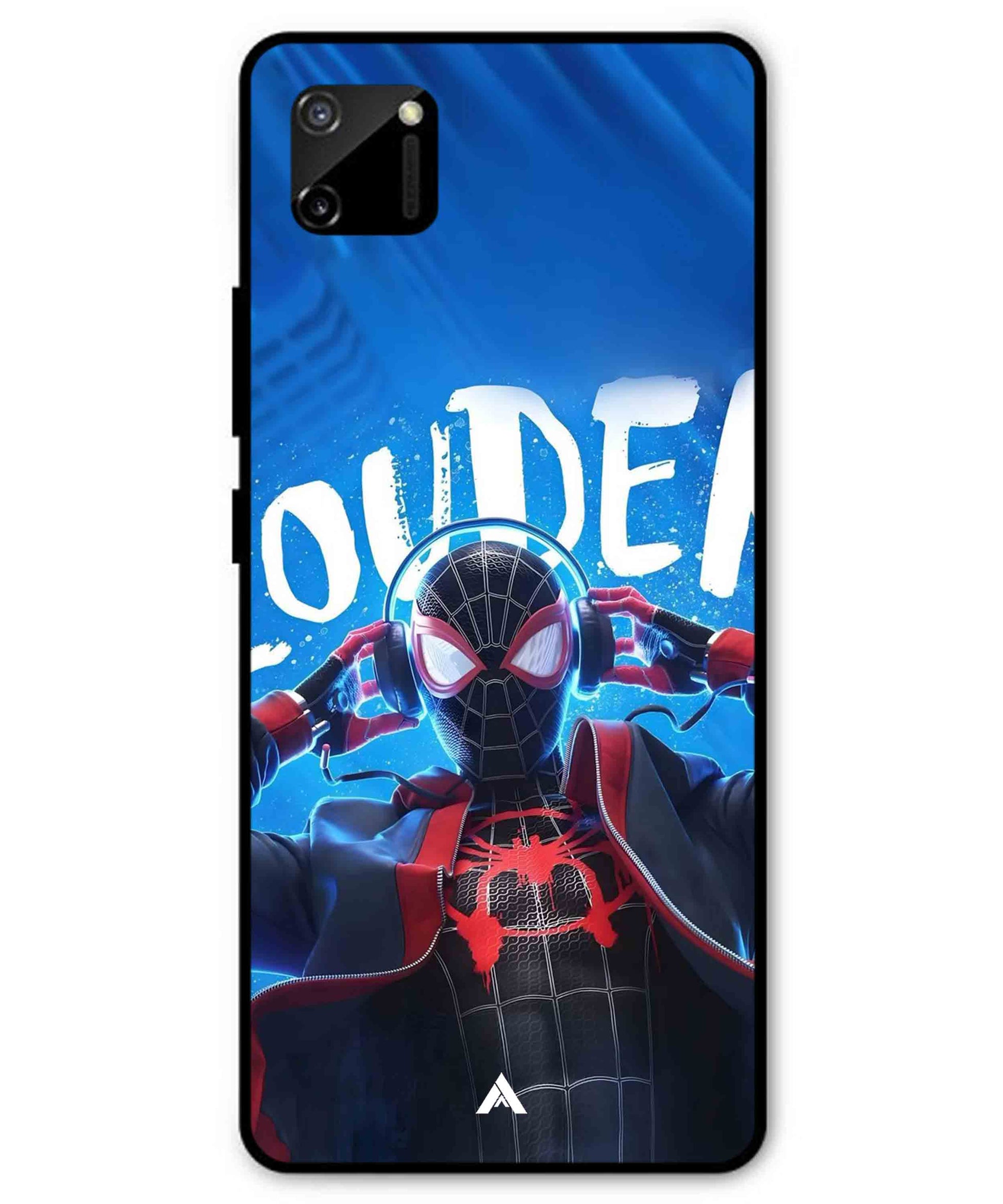 Spider-Verse Metal Back Cover Phone Case for Realme C11