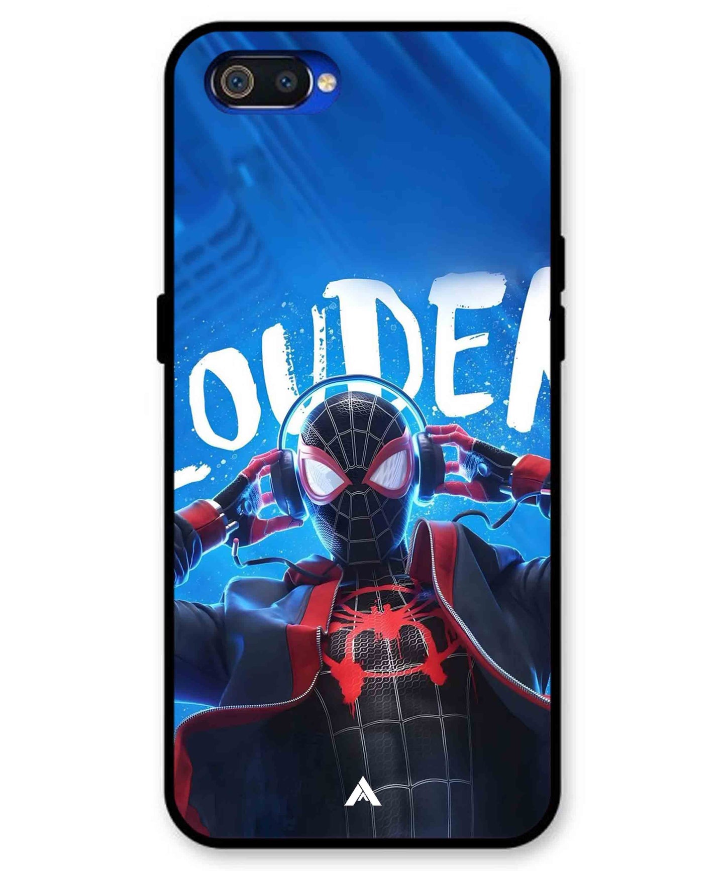Spider-Verse Metal Back Cover Phone Case for Realme C2