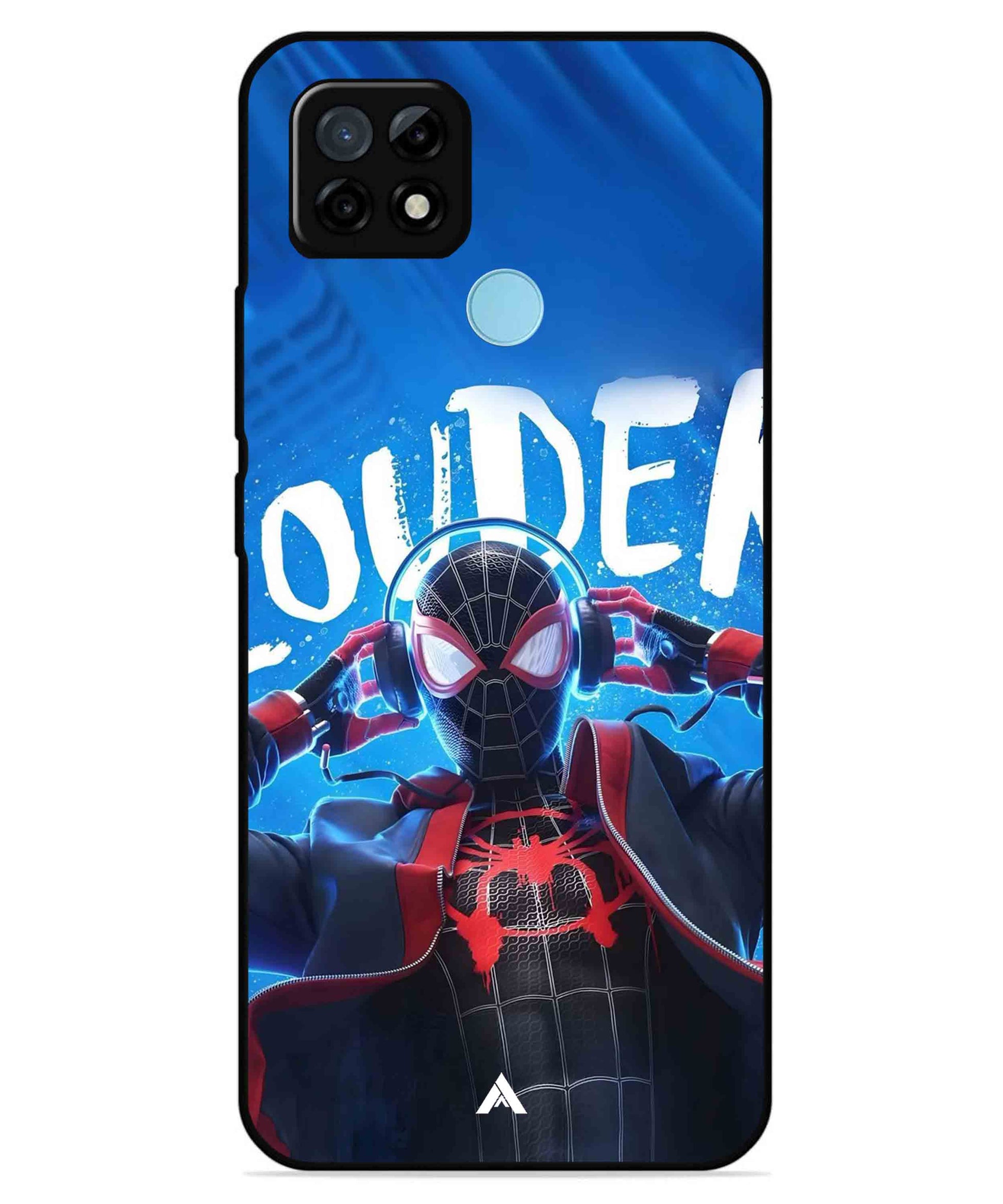 Spider-Verse Metal Back Cover Phone Case for Realme C21Y