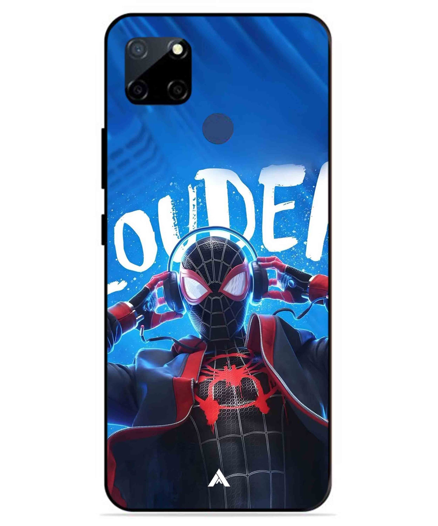Spider-Verse Metal Back Cover Phone Case for Realme C23
