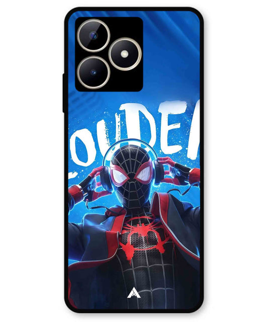 Spider-Verse Metal Back Cover Phone Case for Realme C51
