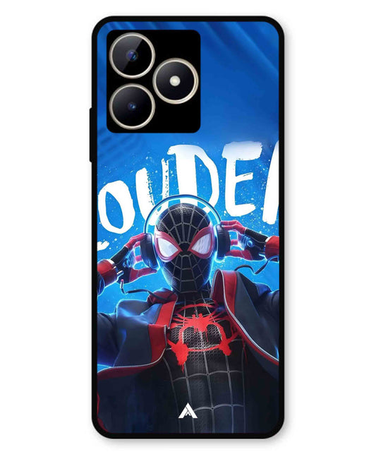 Spider-Verse Metal Back Cover Phone Case for Realme C53