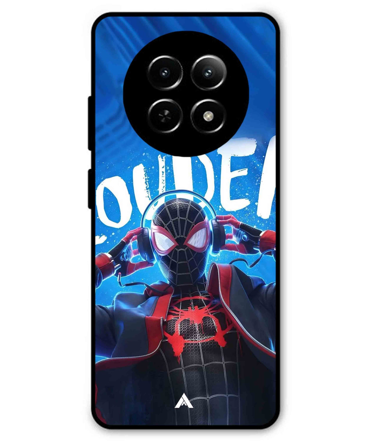 Spider-Verse Metal Back Cover Phone Case for Realme C65