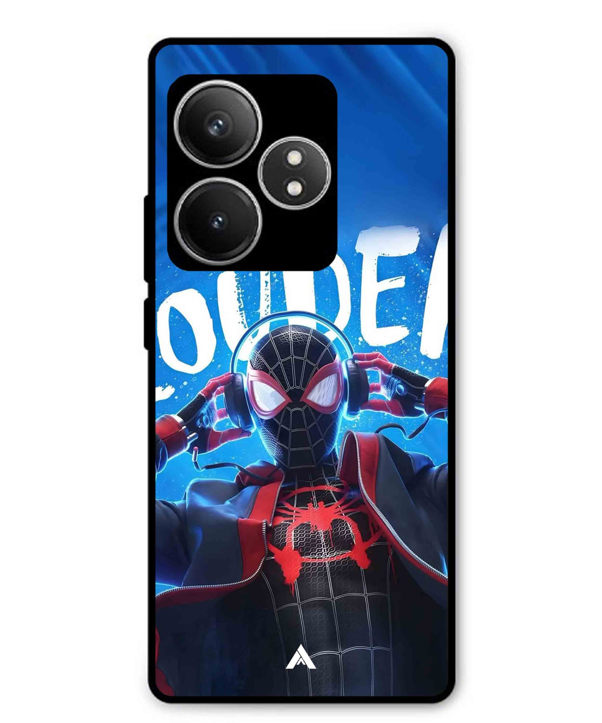Spider-Verse Metal Back Cover Phone Case for Realme GT 6T