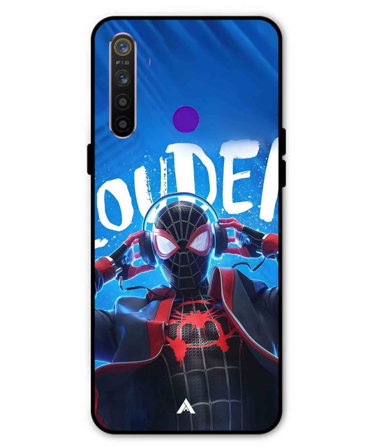Spider-Verse Metal Back Cover Phone Case for Realme Narzo 10