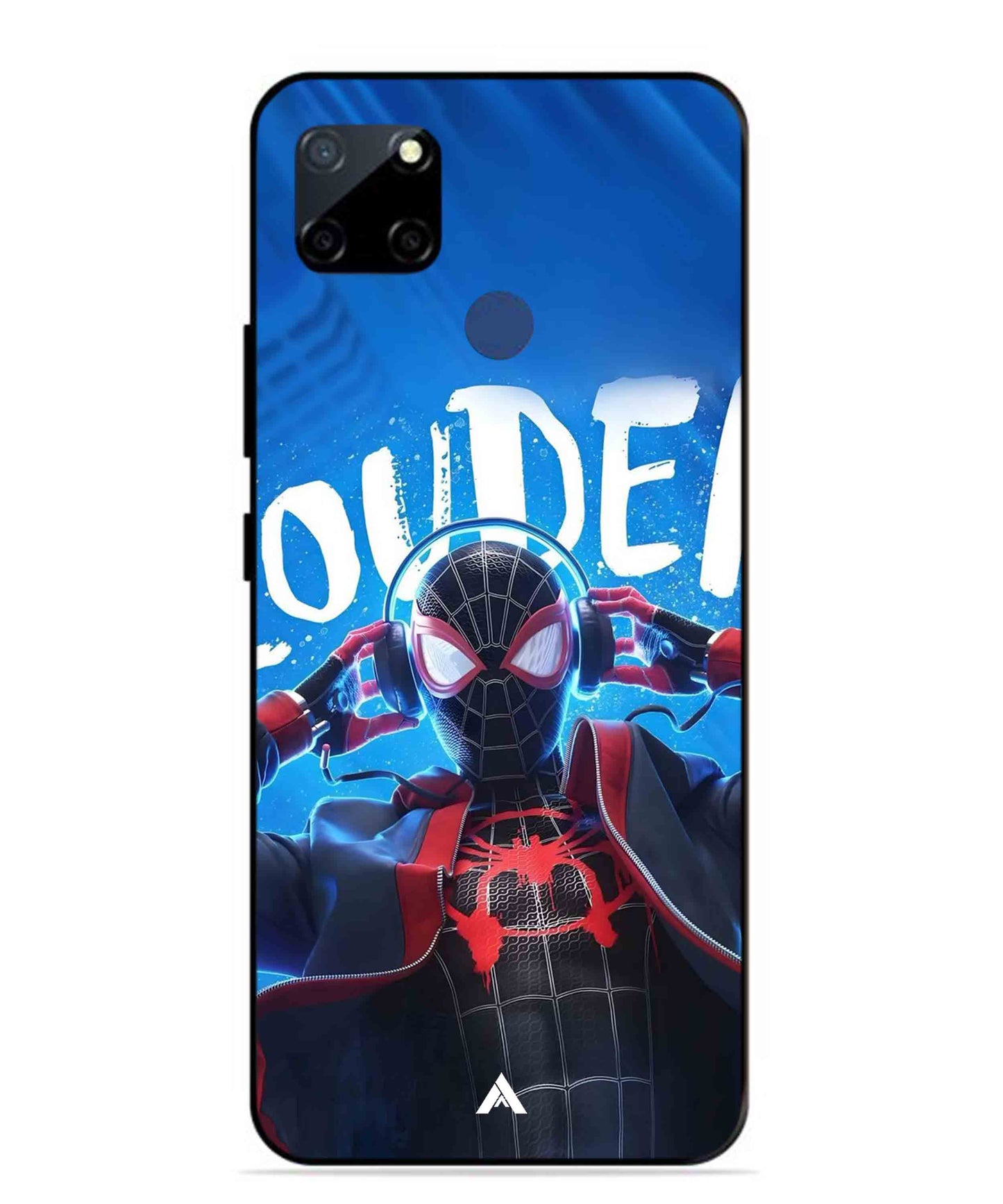 Spider-Verse Metal Back Cover Phone Case for Realme Narzo 20