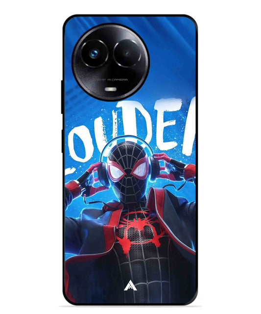 Spider-Verse Metal Back Cover Phone Case for Realme Narzo 60X