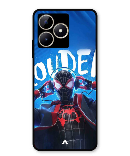Spider-Verse Metal Back Cover Phone Case for Realme Narzo N53