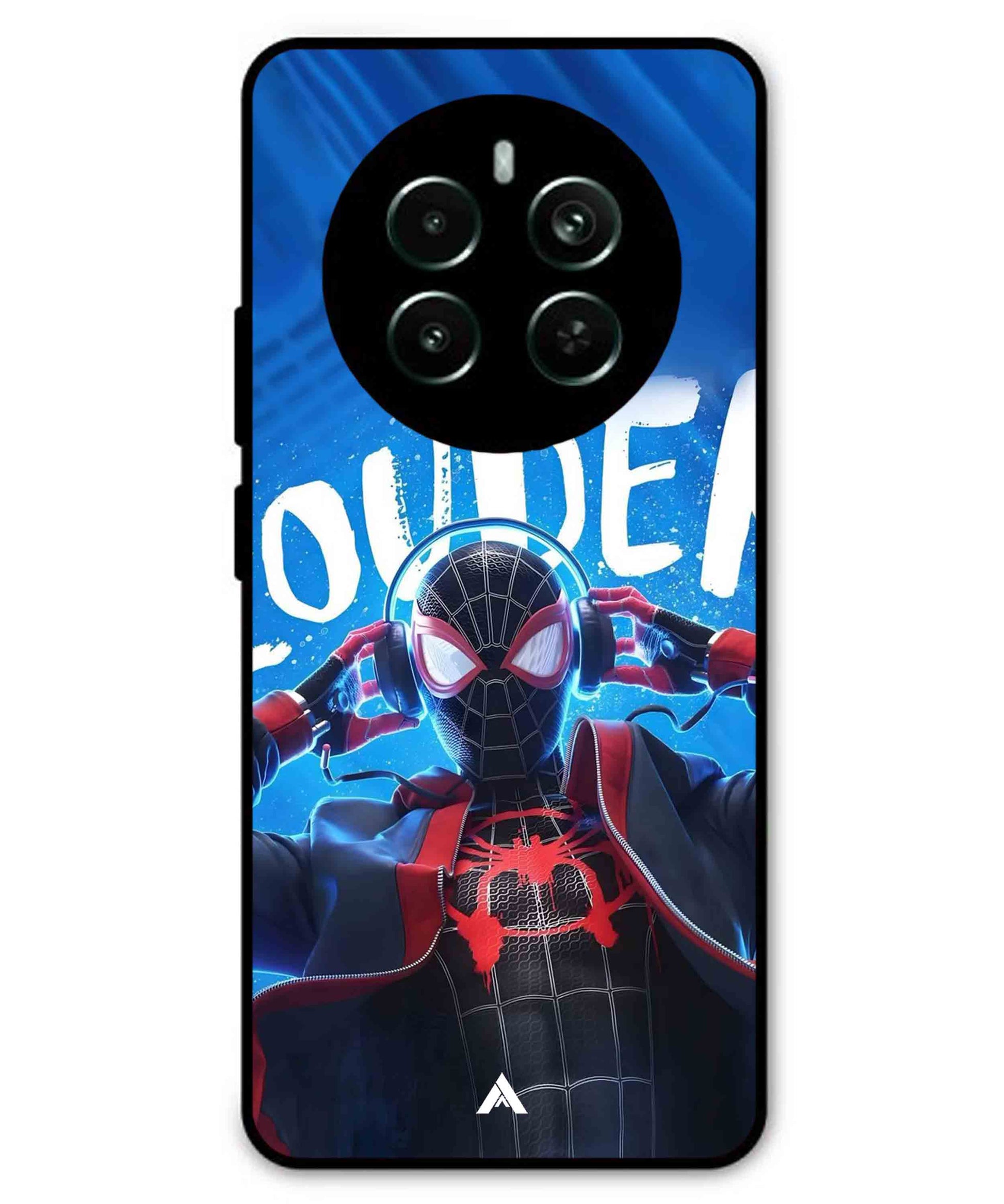 Spider-Verse Metal Back Cover Phone Case for Realme P1