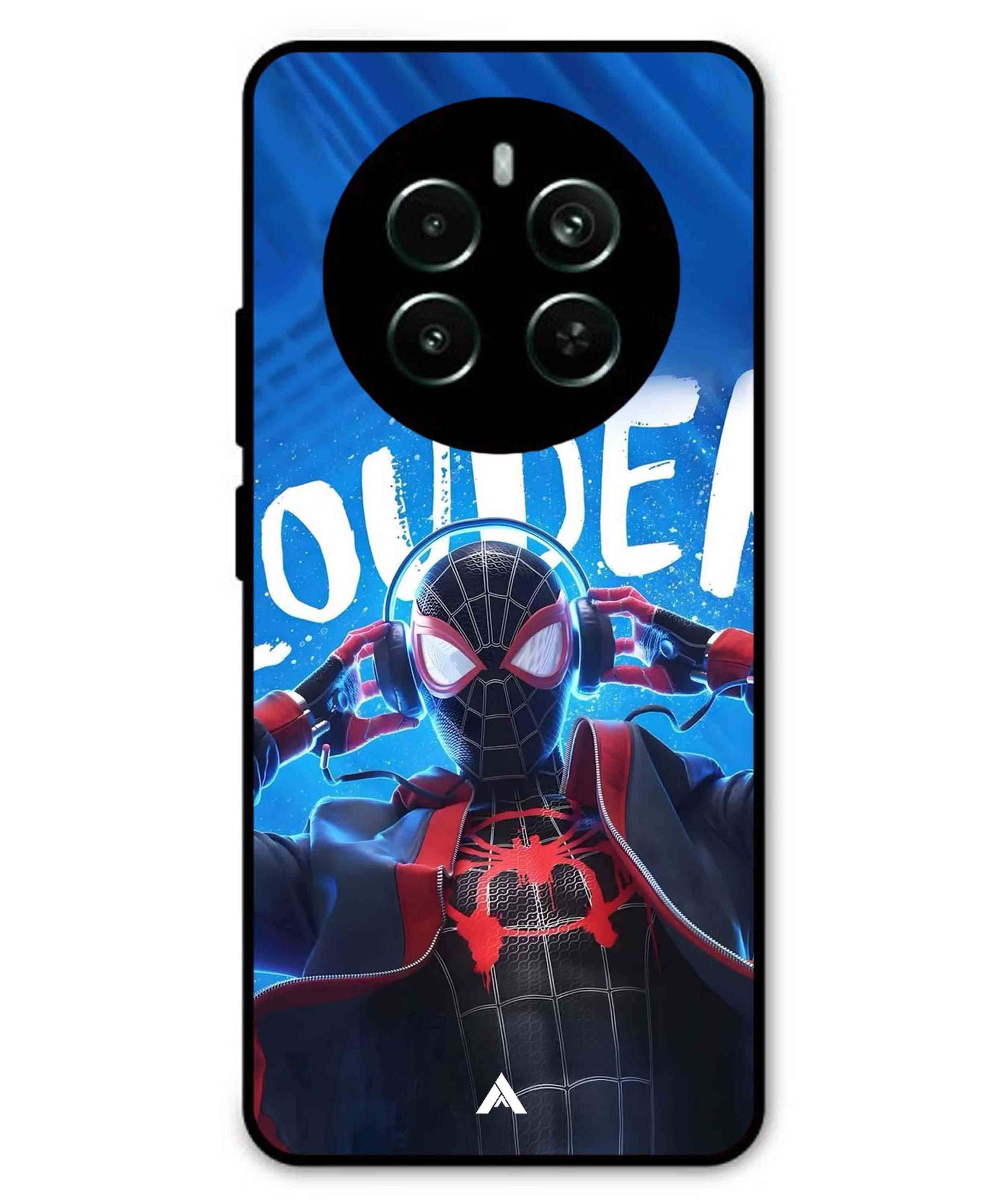 Spider-Verse Metal Back Cover Phone Case for Realme P1 Pro