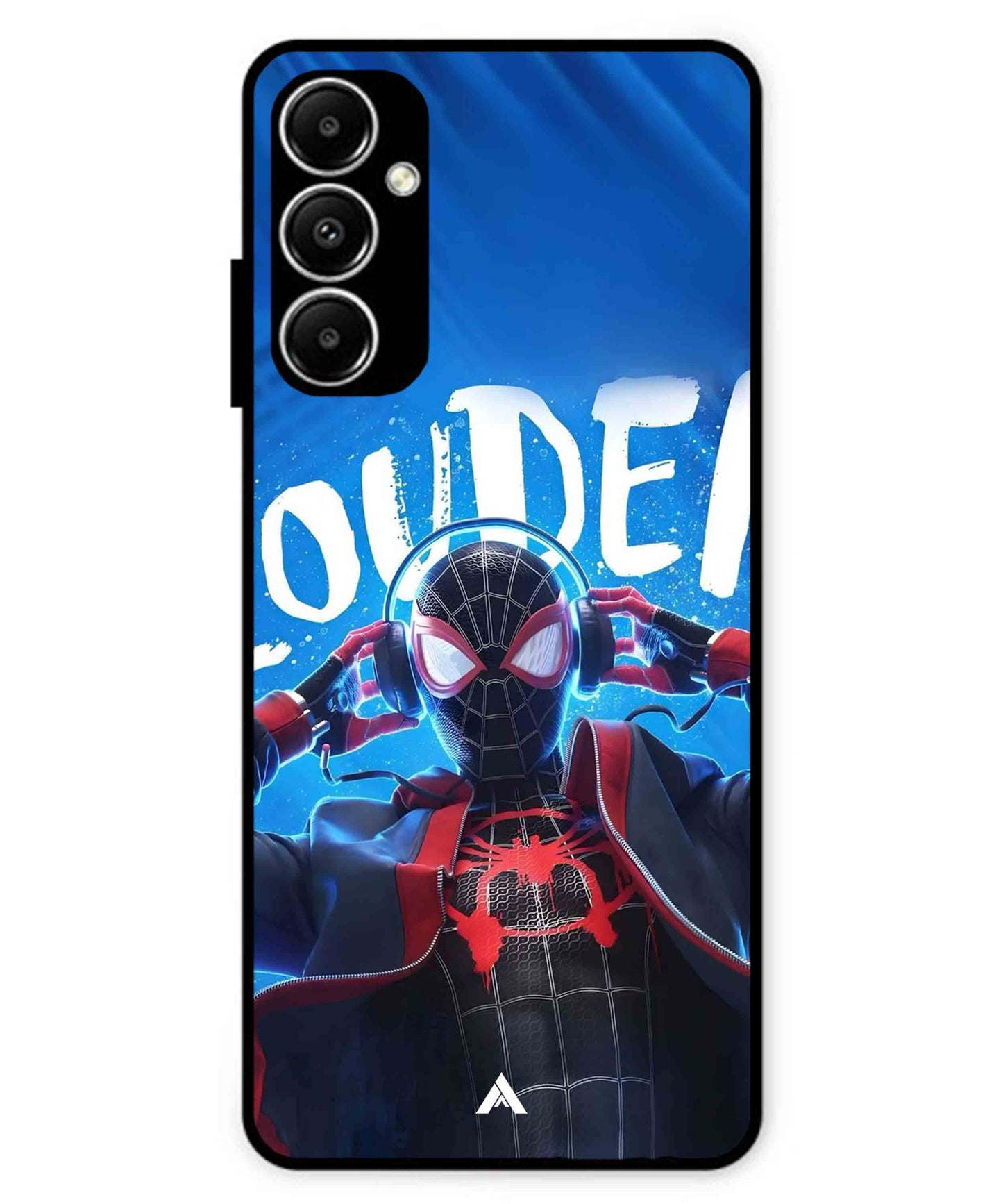 Spider-Verse Metal Back Cover Phone Case for Samsung Galaxy A05s