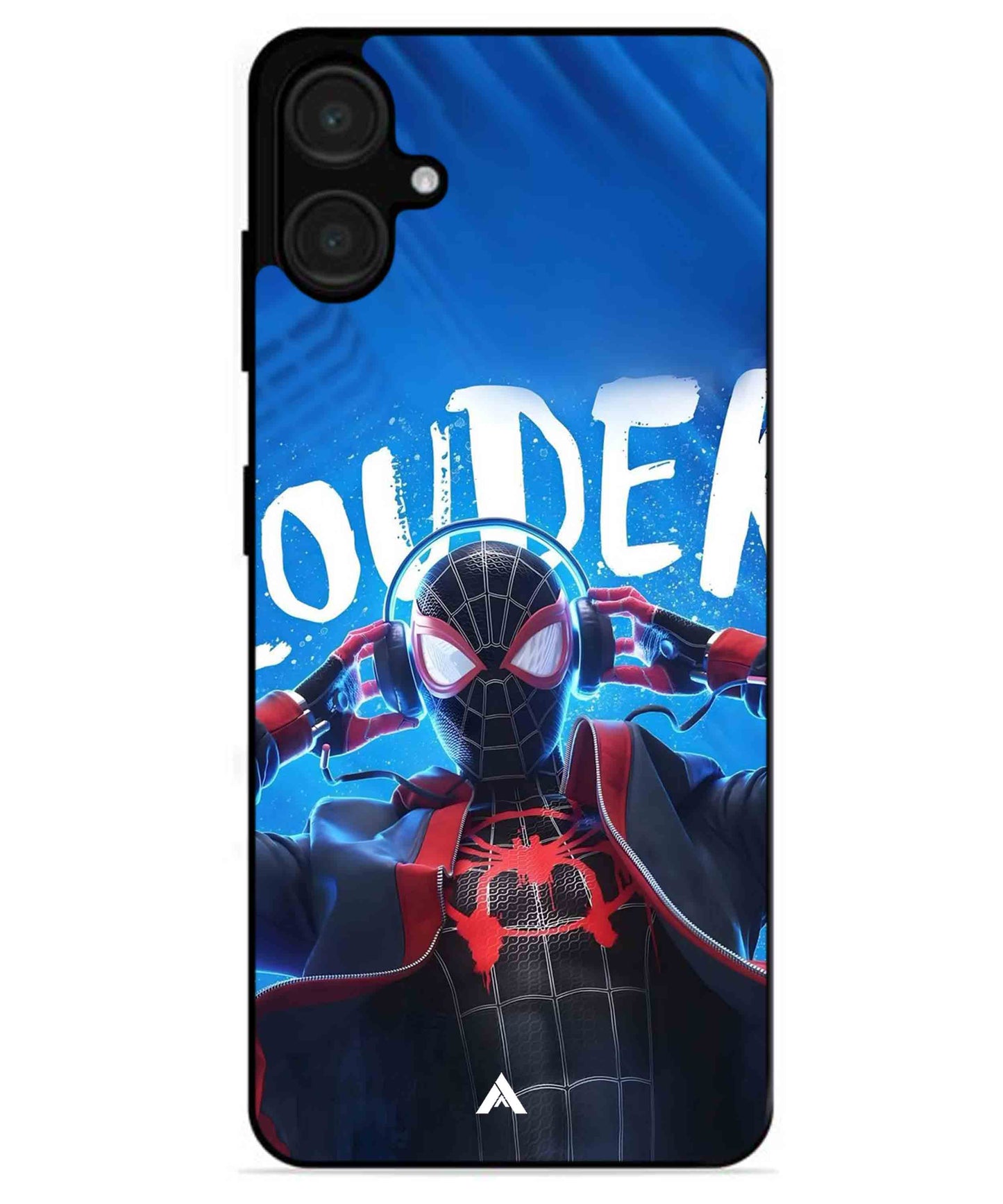 Spider-Verse Metal Back Cover Phone Case for Samsung Galaxy A06
