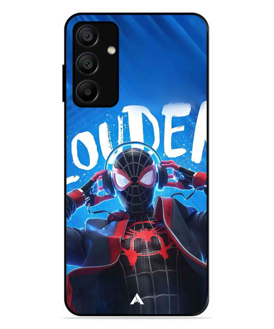 Spider-Verse Metal Back Cover Phone Case for Samsung Galaxy A15 5G
