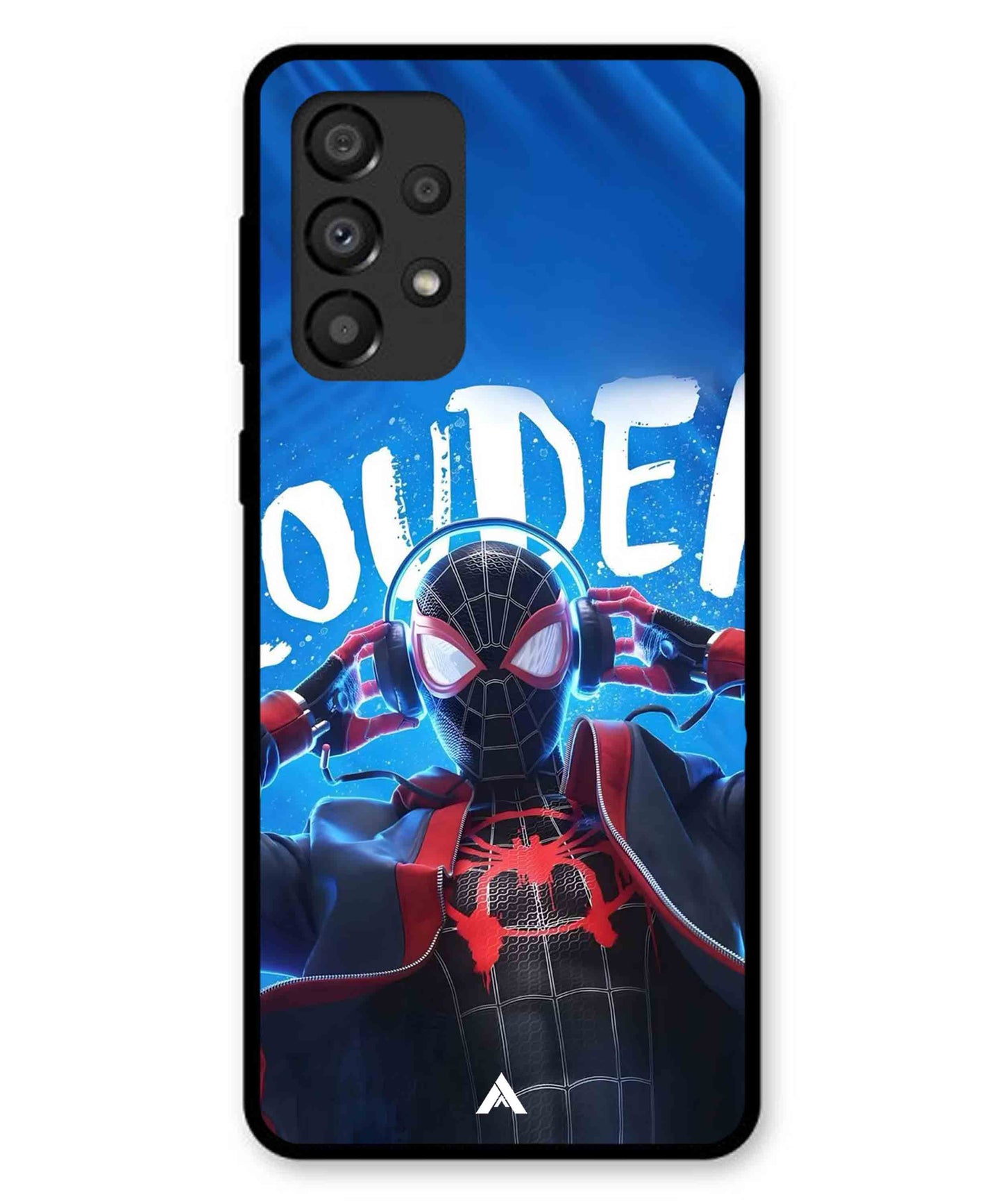 Spider-Verse Metal Back Cover Phone Case for Samsung Galaxy A33 5G