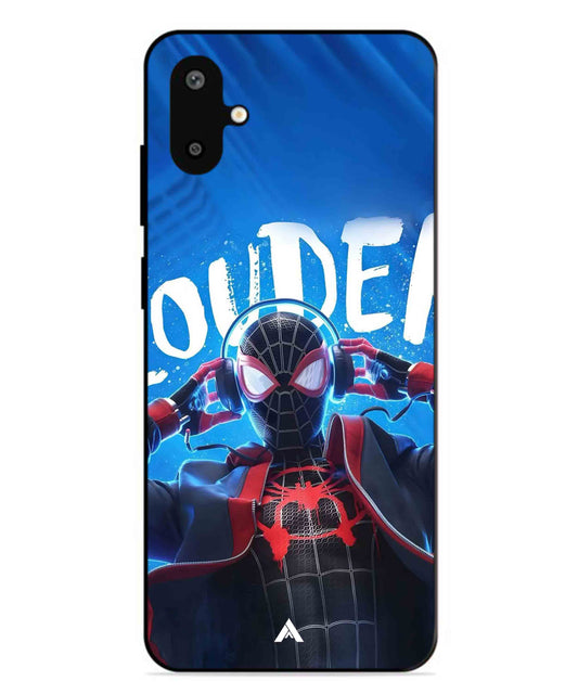 Spider-Verse Metal Back Cover Phone Case for Samsung Galaxy F06
