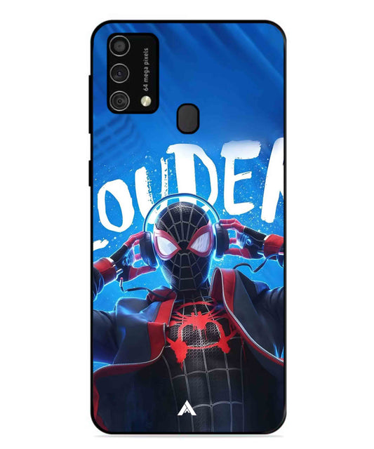 Spider-Verse Metal Back Cover Phone Case for Samsung Galaxy M31