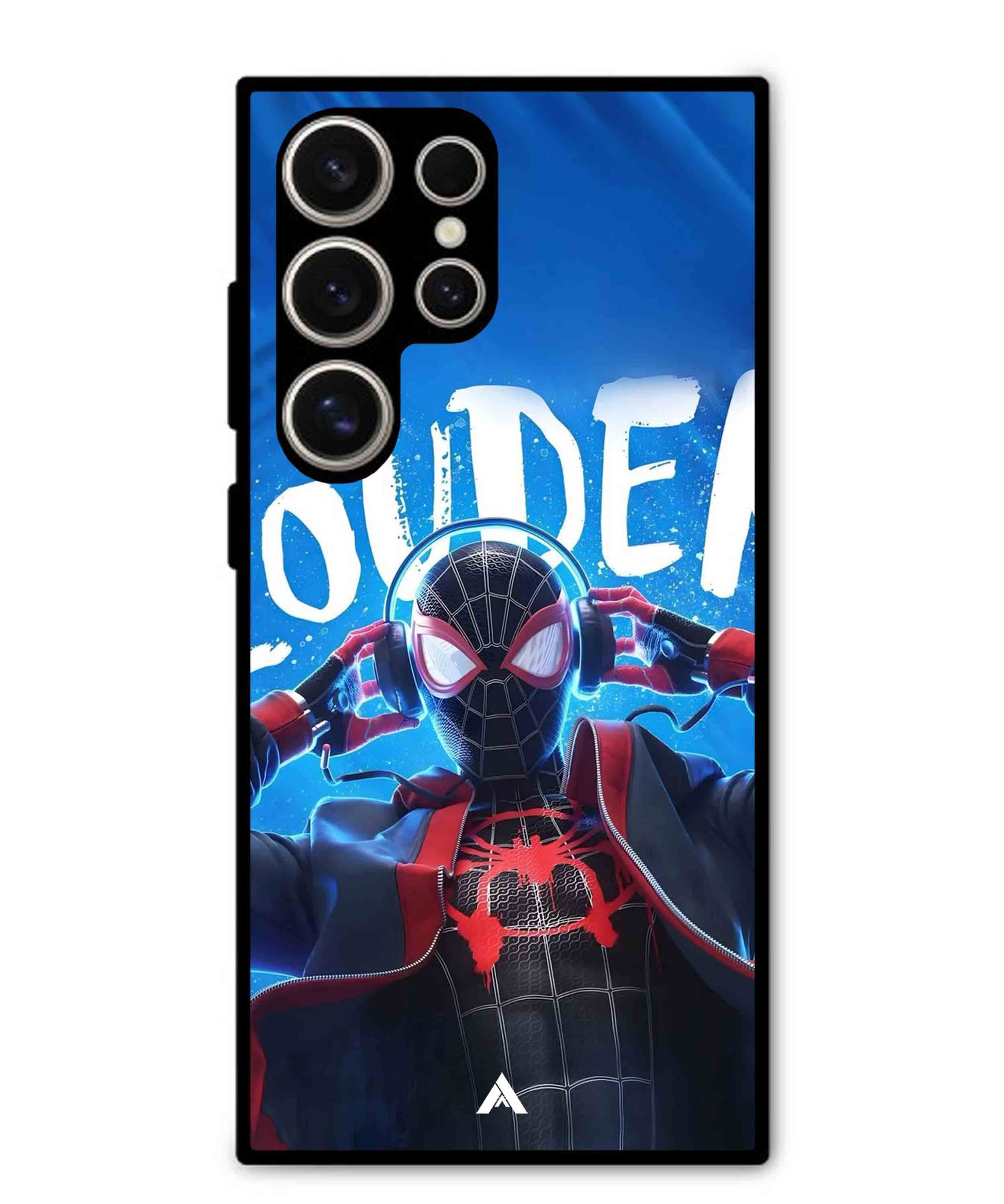 Spider-Verse Metal Back Cover Phone Case for Samsung Galaxy S24 Ultra