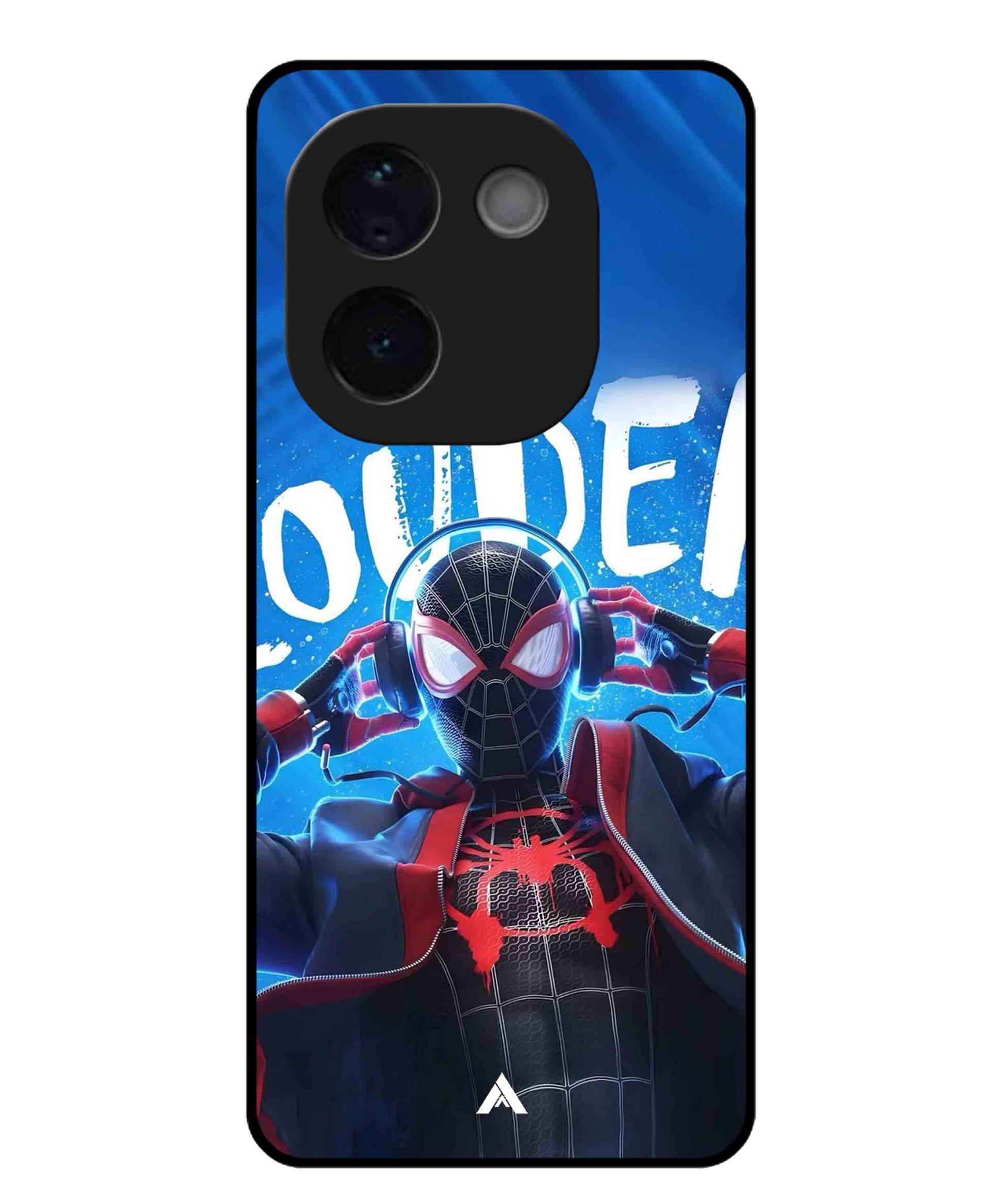 Spider-Verse Metal Back Cover Phone Case for Vivo T3 Pro