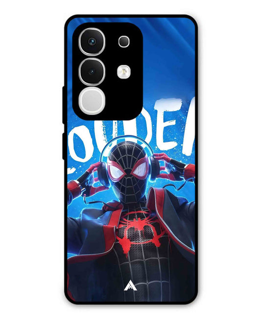 Spider-Verse Metal Back Cover Phone Case for Vivo T4X