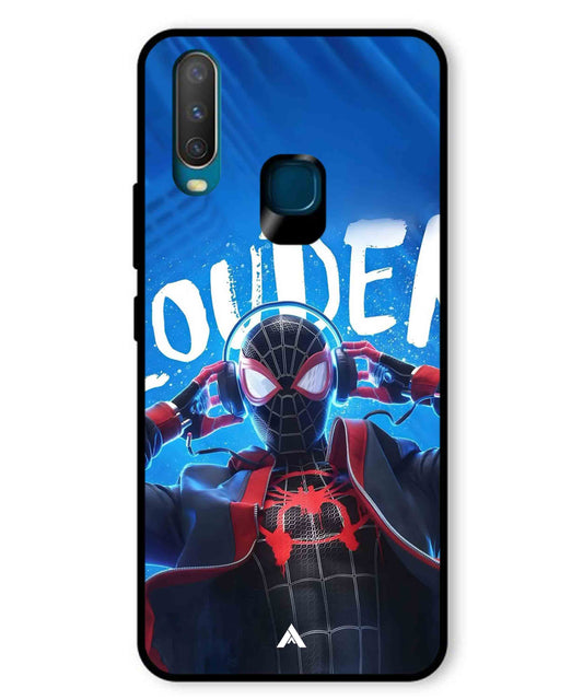 Spider-Verse Metal Back Cover Phone Case for Vivo U10
