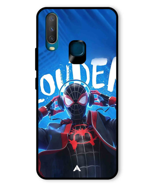Spider-Verse Metal Back Cover Phone Case for Vivo Y11