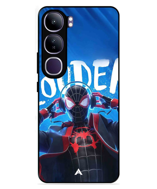 Spider-Verse Metal Back Cover Phone Case for Vivo Y300